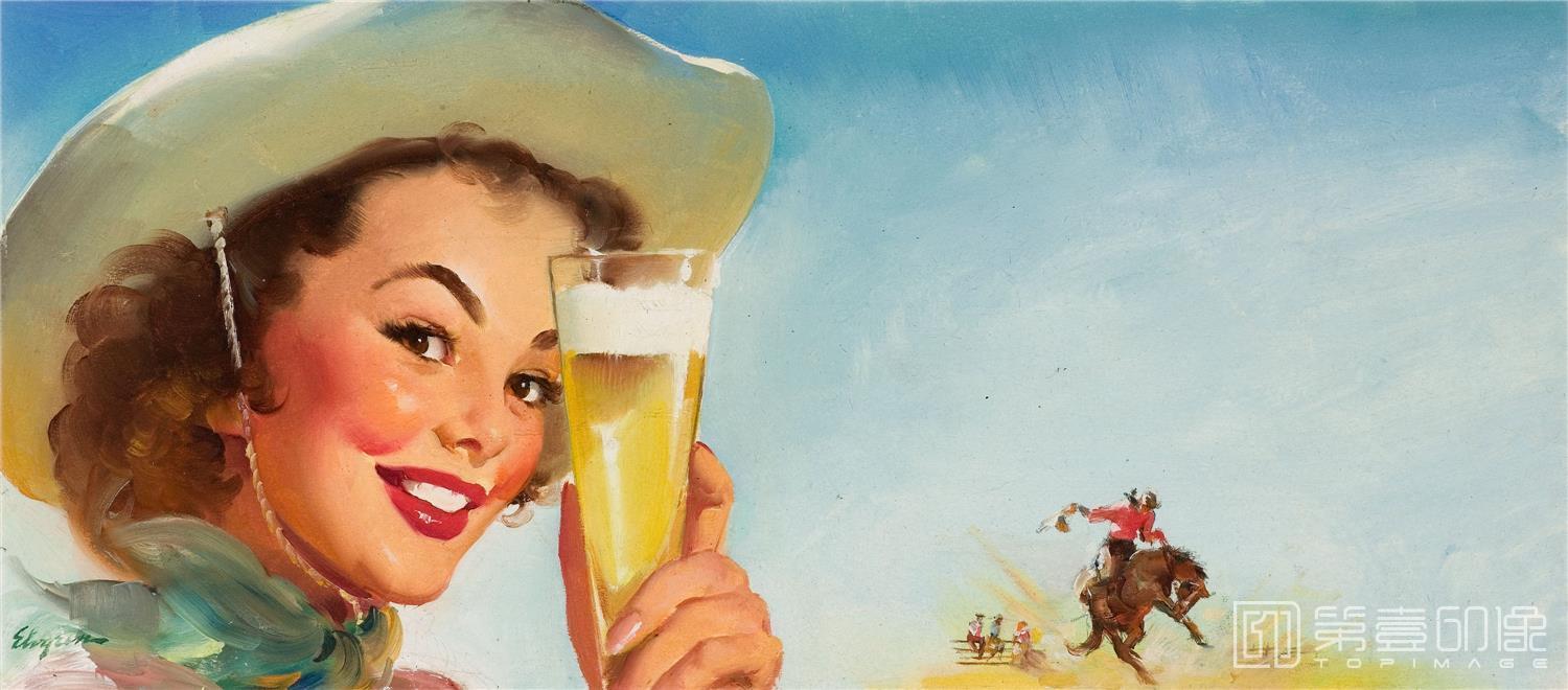 油画-吉尔·艾尔夫格雷恩 Gil Elvgren 作品集-122